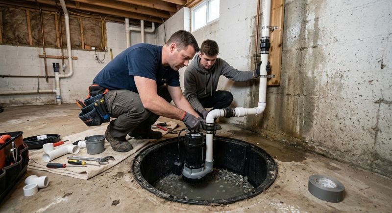 Basement Sump Pump Service in Boston, MA