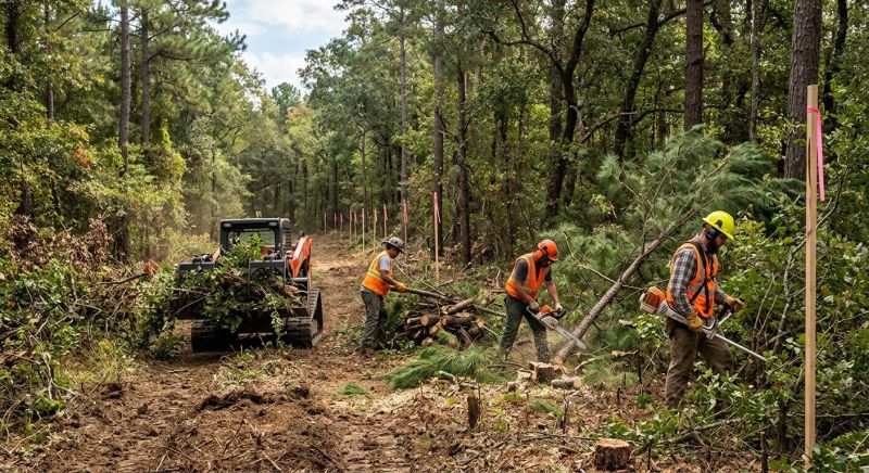 Ground Clearing in Katy, TX