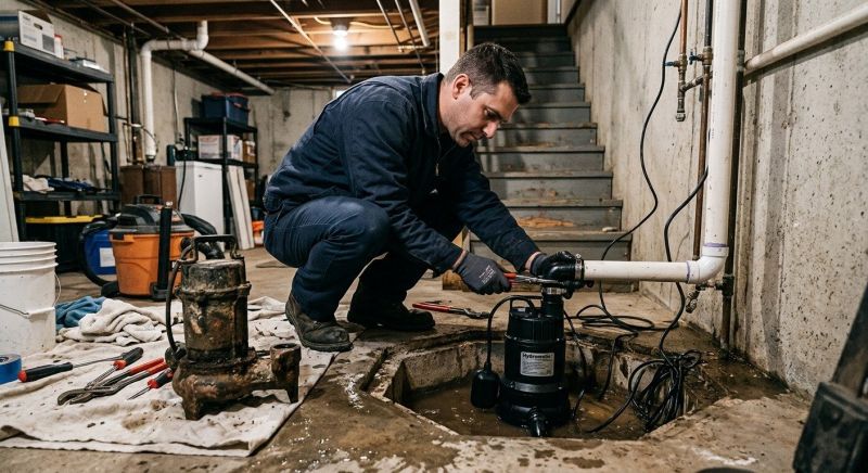 Sump Pump Plumbing in Auburn, AL
