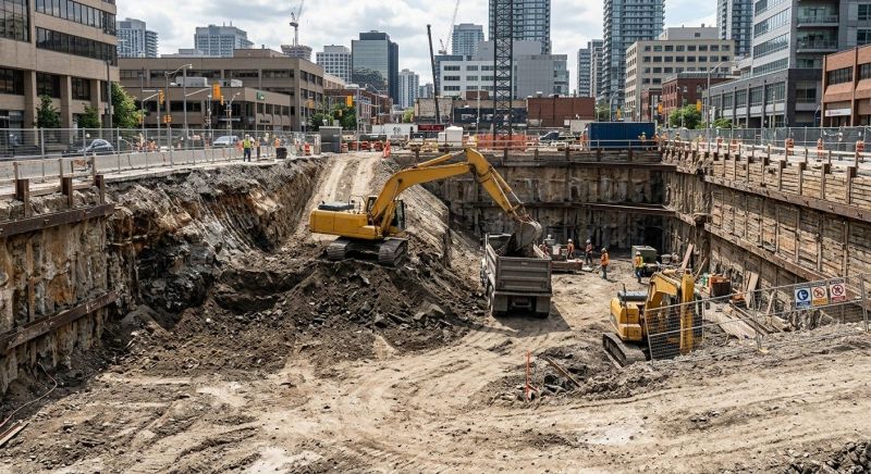 Building Excavation in Houston, TX