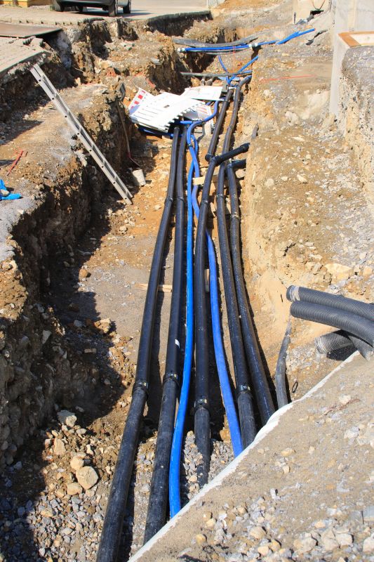Electrical Line Trenching in Houston, TX