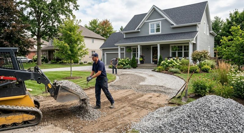Gravel Parking Installation in Waldorf, MD
