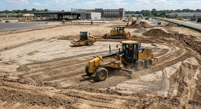 Parking Lot Gravel Repair in Marietta, GA